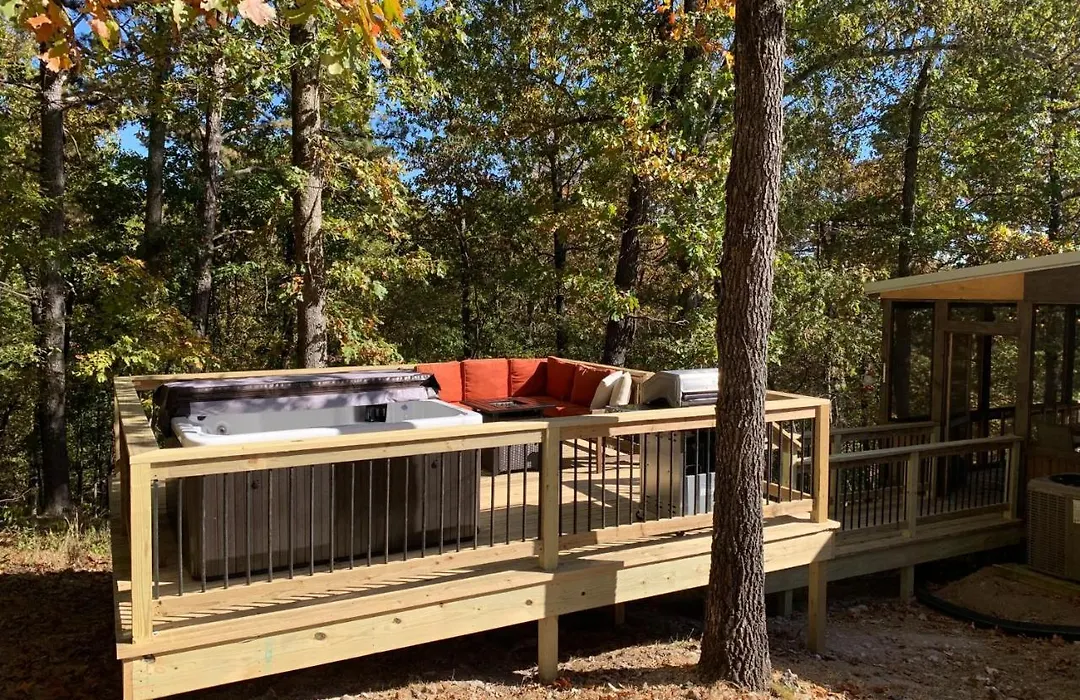 Hot Tub In The Woods-1