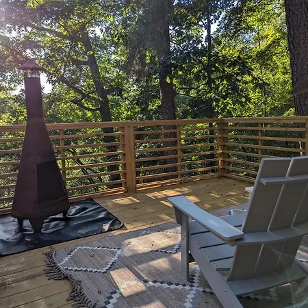 Cabin #6 With Hot Tub Deck And Sunset View At Loblolly Pines-2
