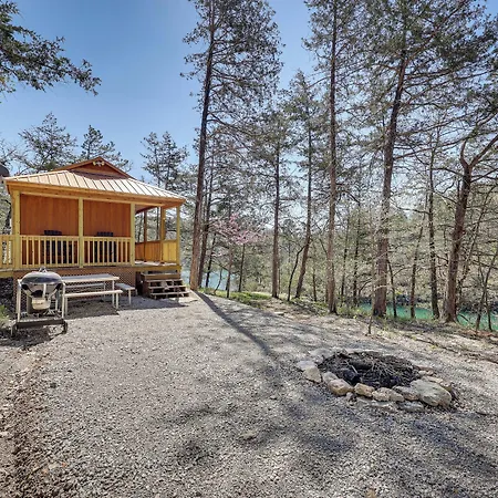 Cliffside Eureka Springs Cabin W/ Beaver Lake View-2